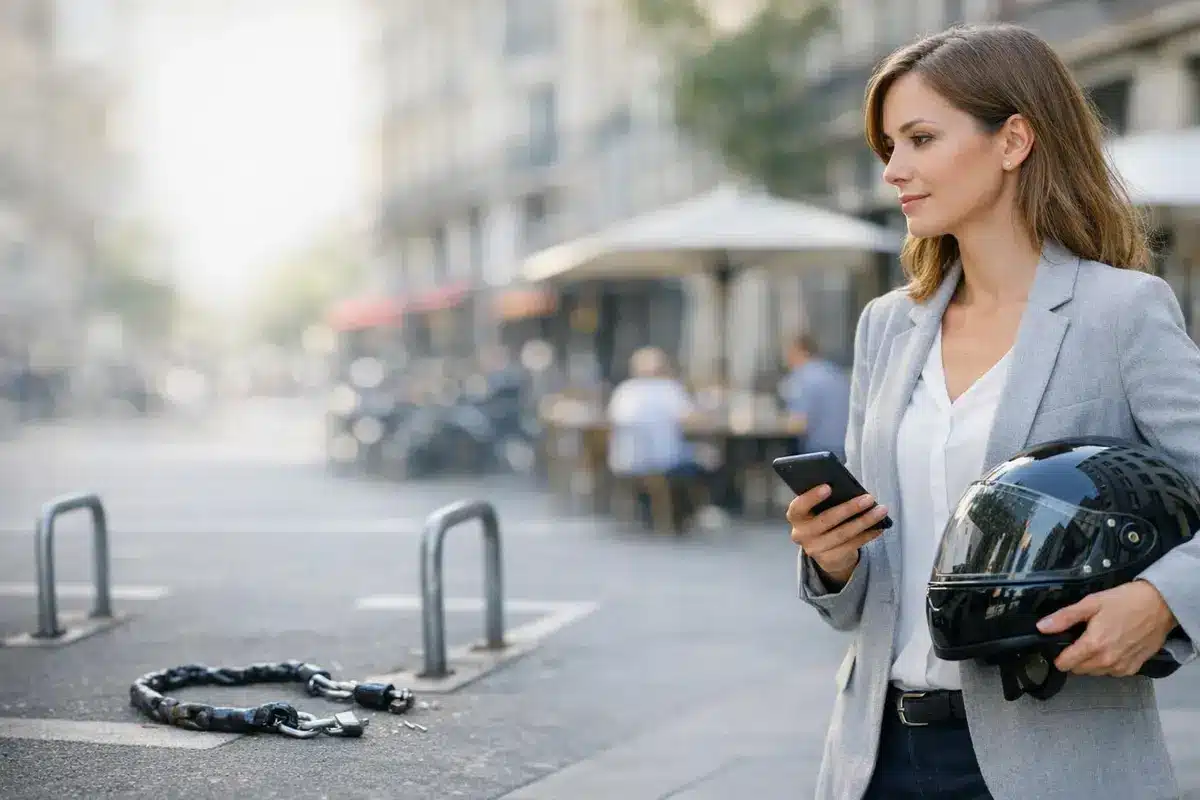 vol scooter non attaché