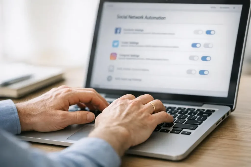 facebook connections automatique