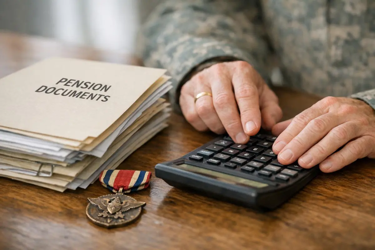 montant retraite militaire 25 ans de service