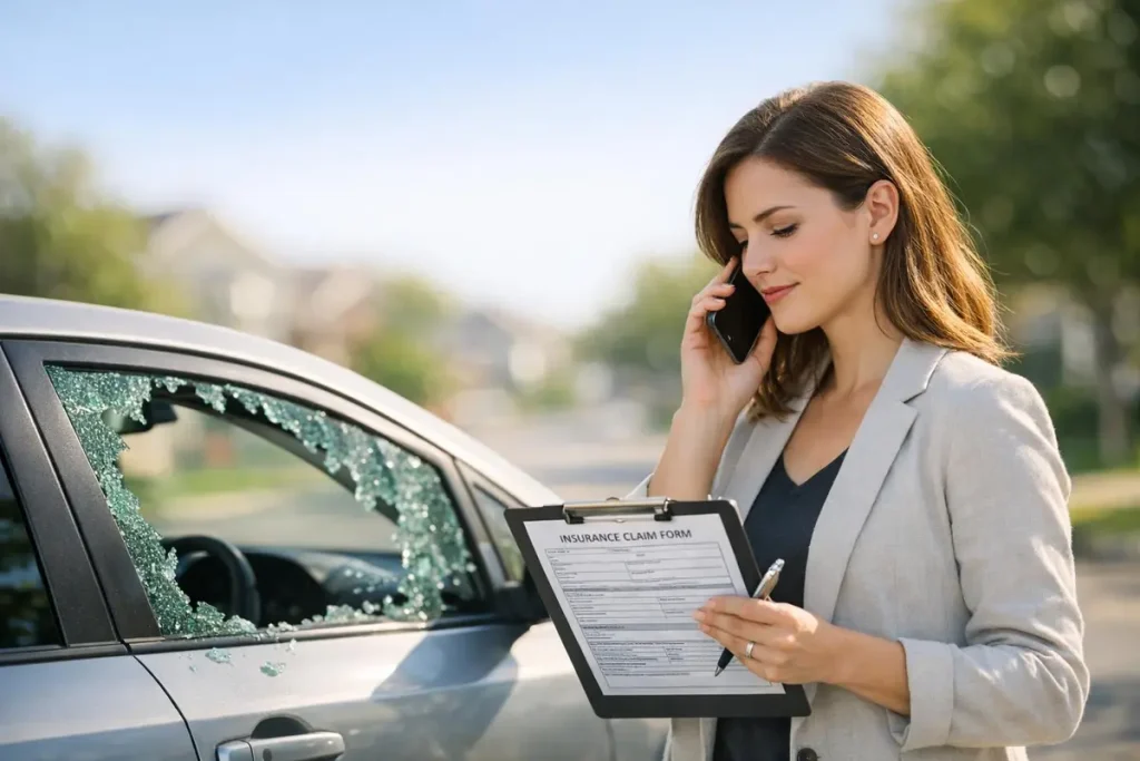 vitre voiture cassée assurance
